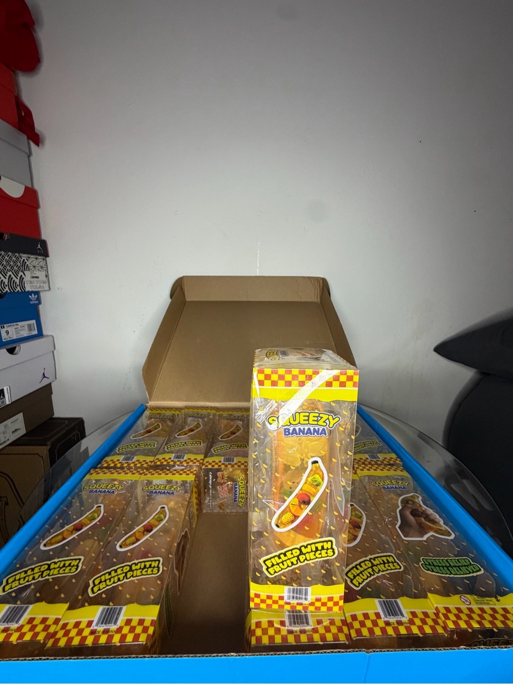 Squeezy banana